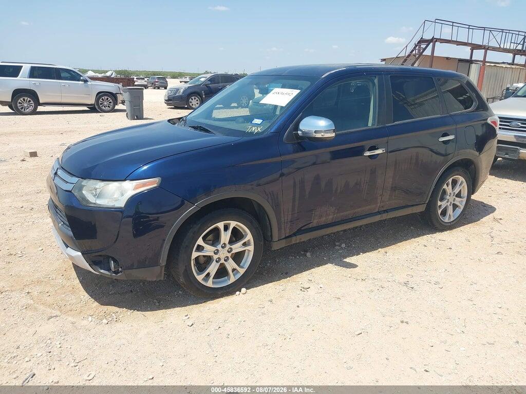 JA4AD3A36FZ009870 2015 MITSUBISHI OUTLANDER photo no. 2