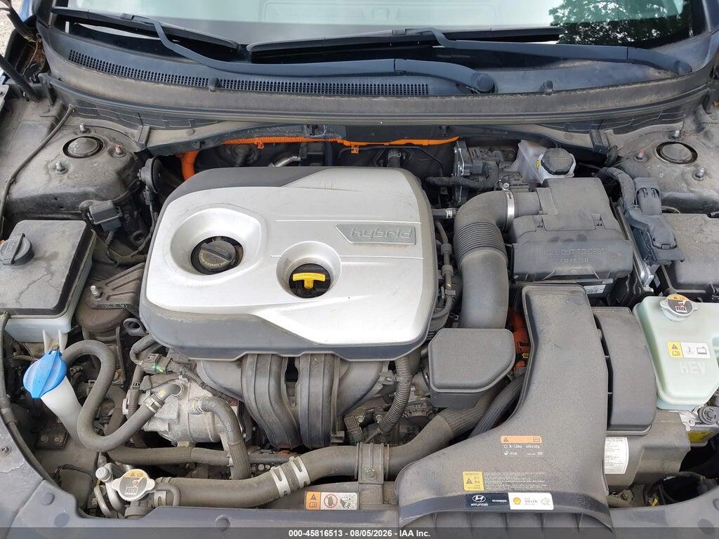 KMHE24L33JA084111 2018 HYUNDAI SONATA HYBRID photo no. 10