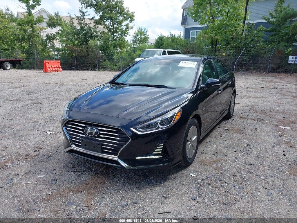 KMHE24L33JA084111 2018 HYUNDAI SONATA HYBRID photo no. 2