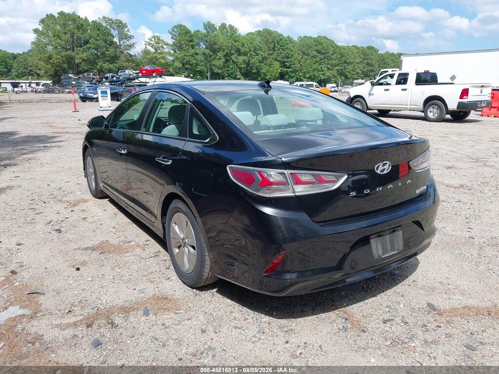 KMHE24L33JA084111 2018 HYUNDAI SONATA HYBRID photo no. 3
