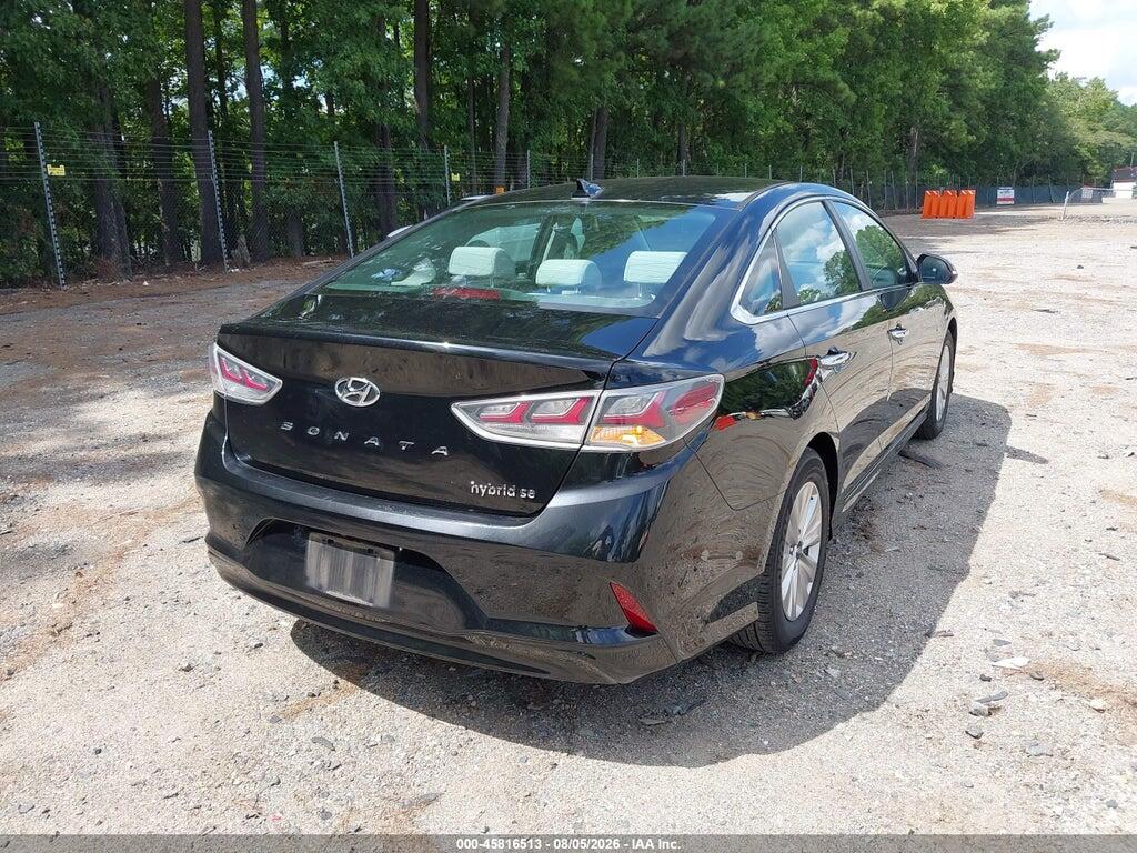 KMHE24L33JA084111 2018 HYUNDAI SONATA HYBRID photo no. 4