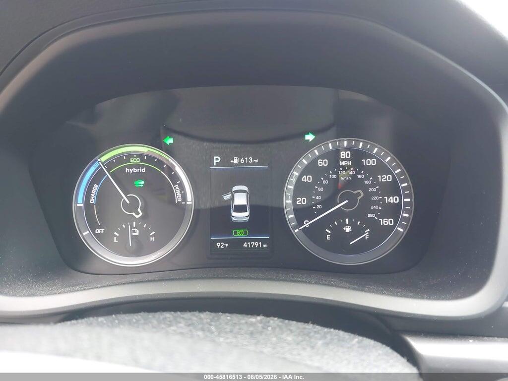 KMHE24L33JA084111 2018 HYUNDAI SONATA HYBRID photo no. 7