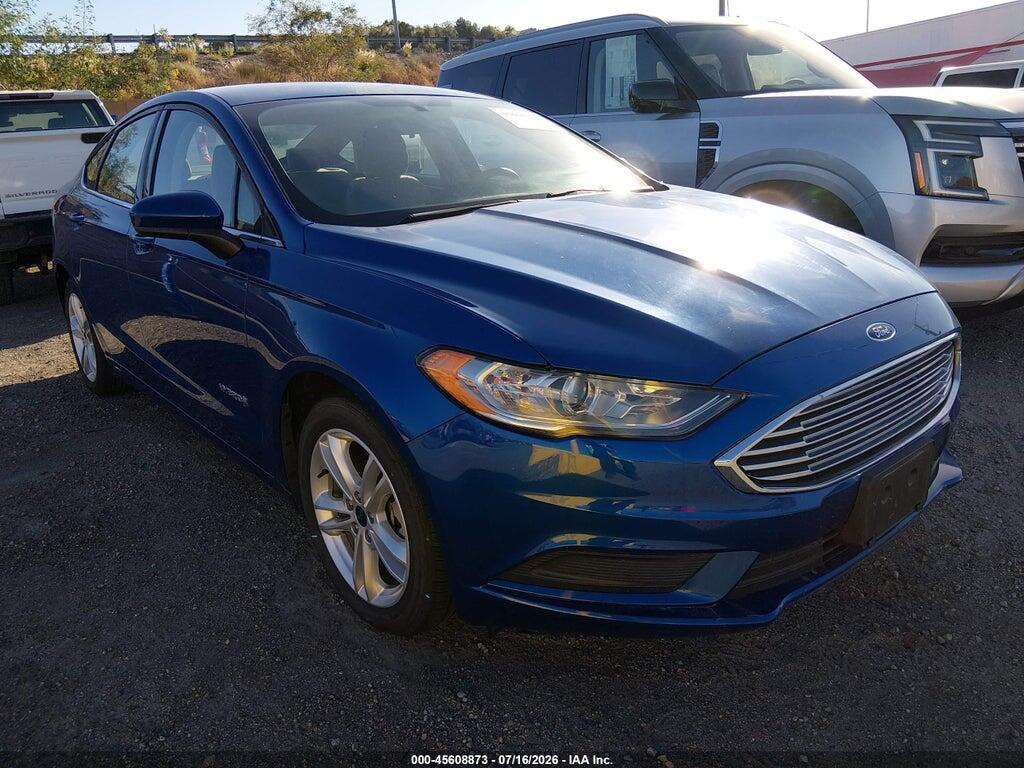 3FA6P0UU3JR281933 2018 FORD FUSION HYBRID photo no. 1