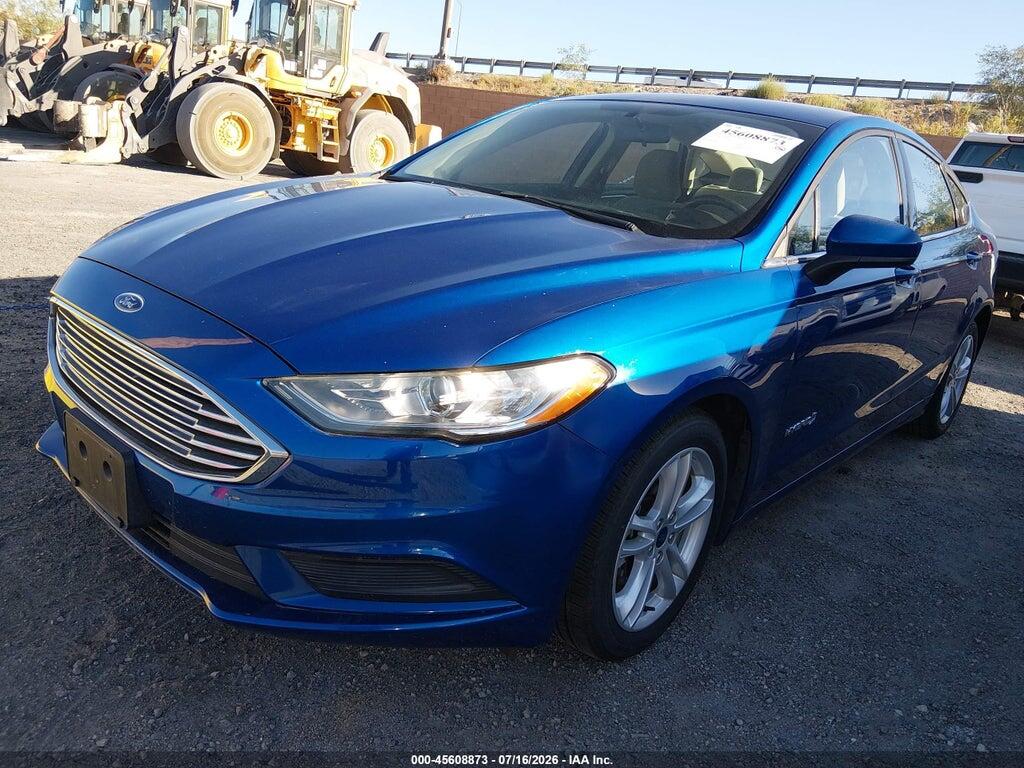 3FA6P0UU3JR281933 2018 FORD FUSION HYBRID photo no. 2