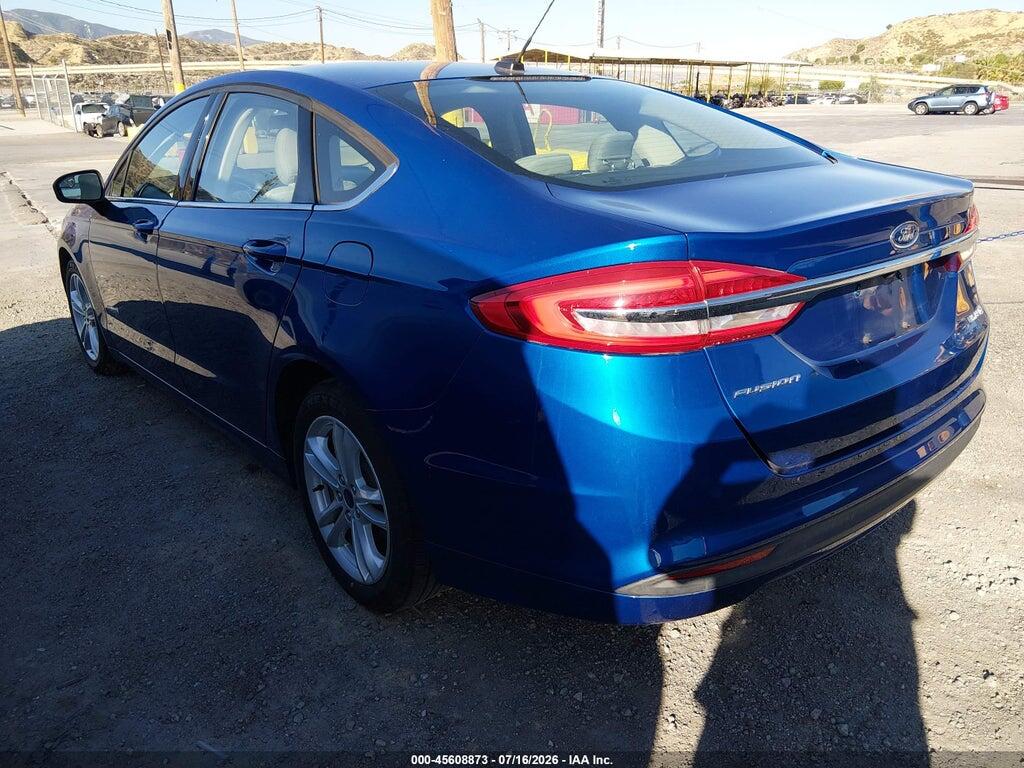 3FA6P0UU3JR281933 2018 FORD FUSION HYBRID photo no. 3