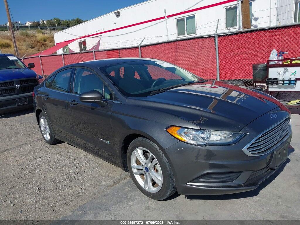 3FA6P0UU7JR273656 2018 FORD FUSION HYBRID photo no. 1