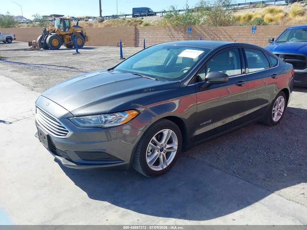 3FA6P0UU7JR273656 2018 FORD FUSION HYBRID photo no. 2