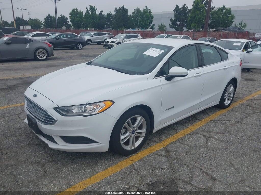 3FA6P0UU4JR273713 2018 FORD FUSION HYBRID photo no. 2