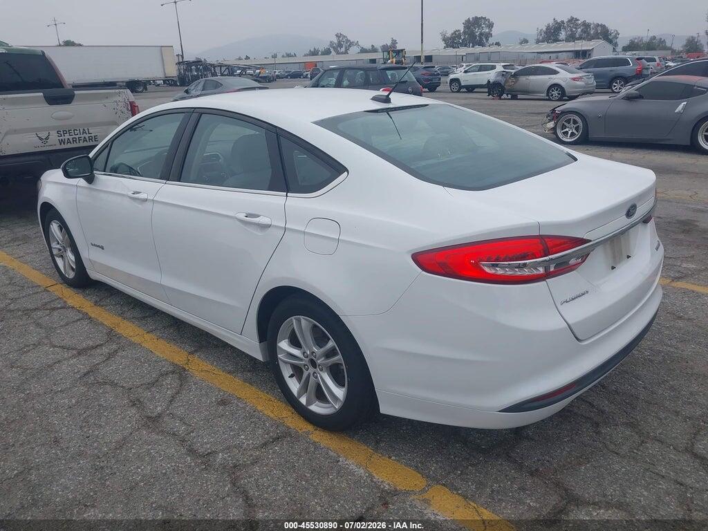 3FA6P0UU4JR273713 2018 FORD FUSION HYBRID photo no. 3