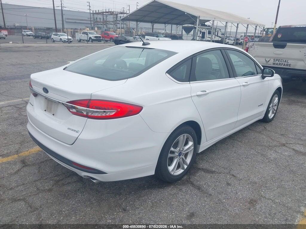 3FA6P0UU4JR273713 2018 FORD FUSION HYBRID photo no. 4
