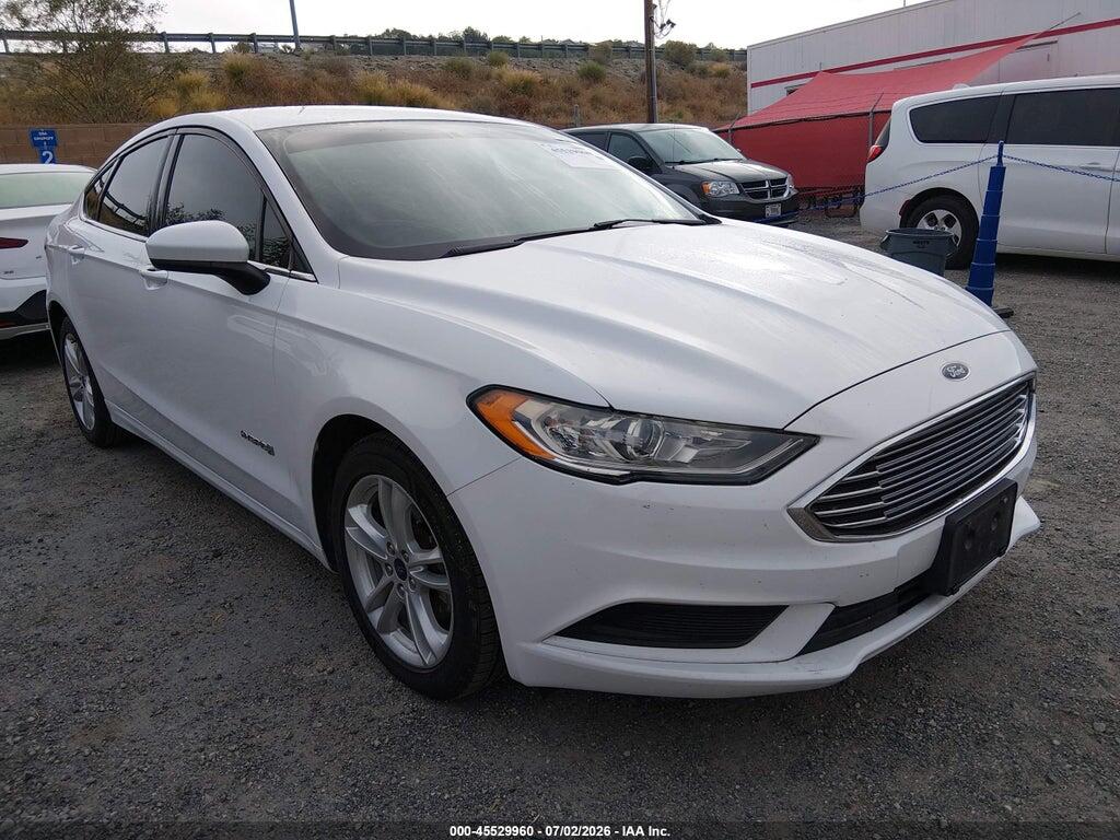 3FA6P0UU0JR209457 2018 FORD FUSION HYBRID photo no. 1