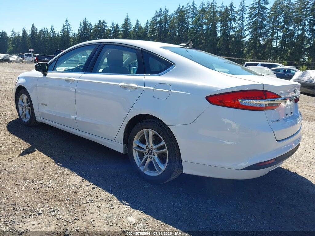3FA6P0UU0JR243625 2018 FORD FUSION HYBRID photo no. 3
