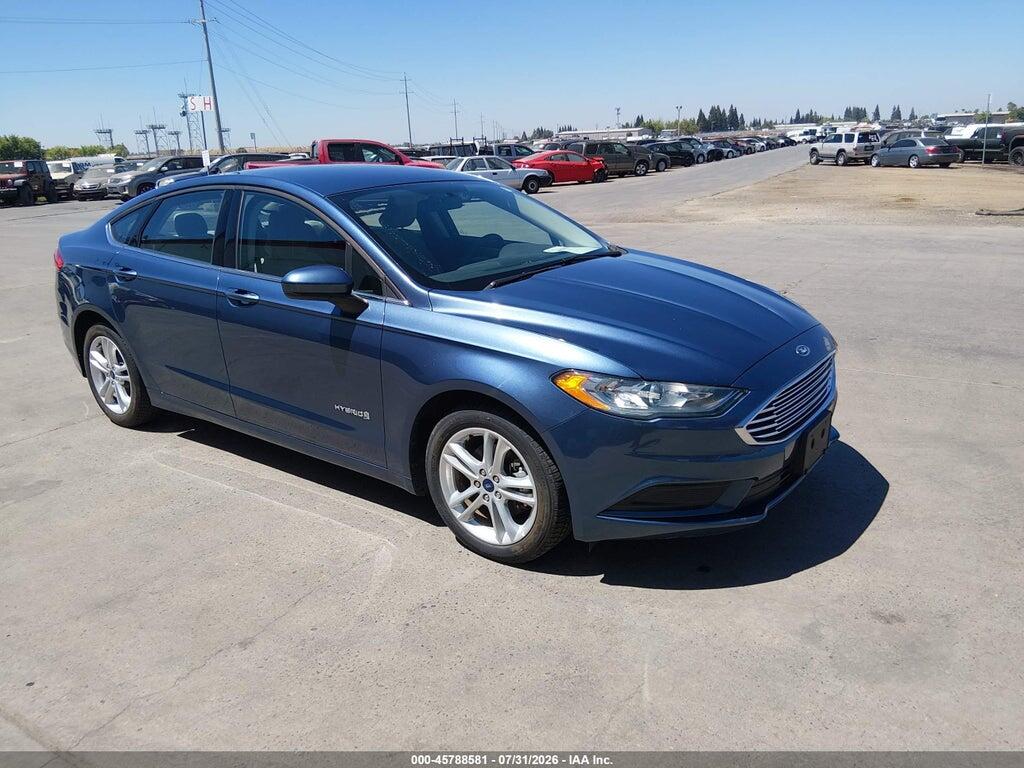 3FA6P0UU1JR278934 2018 FORD FUSION HYBRID photo no. 1