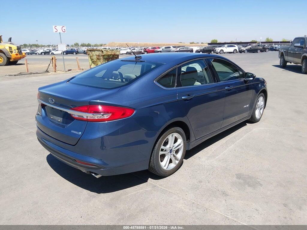 3FA6P0UU1JR278934 2018 FORD FUSION HYBRID photo no. 4