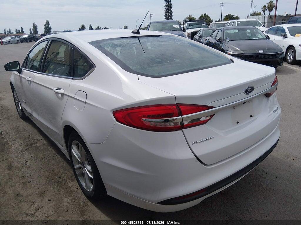 3FA6P0UU6JR100792 2018 FORD FUSION HYBRID photo no. 3