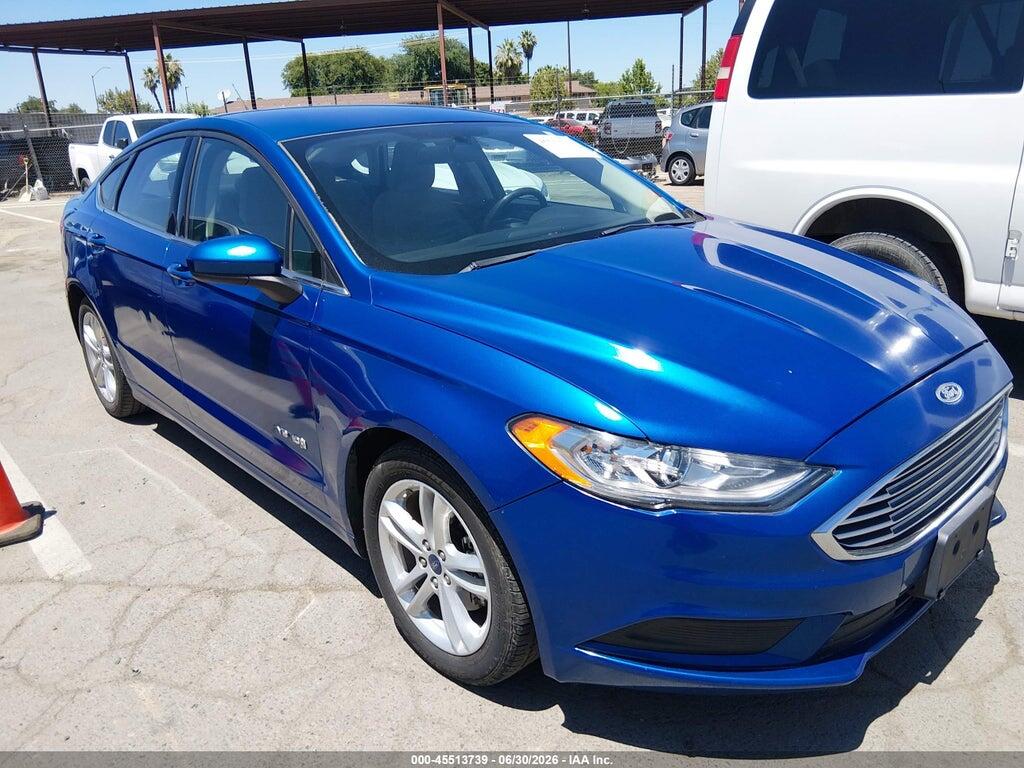 3FA6P0UU8JR209447 2018 FORD FUSION HYBRID photo no. 1