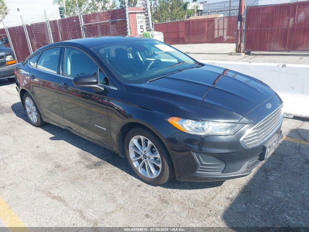 3FA6P0LU9KR274570 2019 FORD FUSION HYBRID photo no. 1