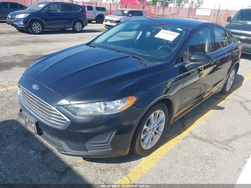 3FA6P0LU9KR274570 2019 FORD FUSION HYBRID photo no. 2