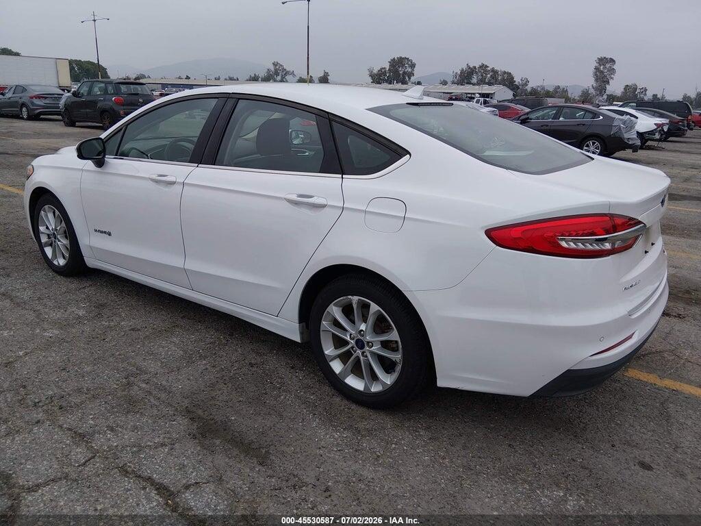 3FA6P0LU7KR190828 2019 FORD FUSION HYBRID photo no. 3