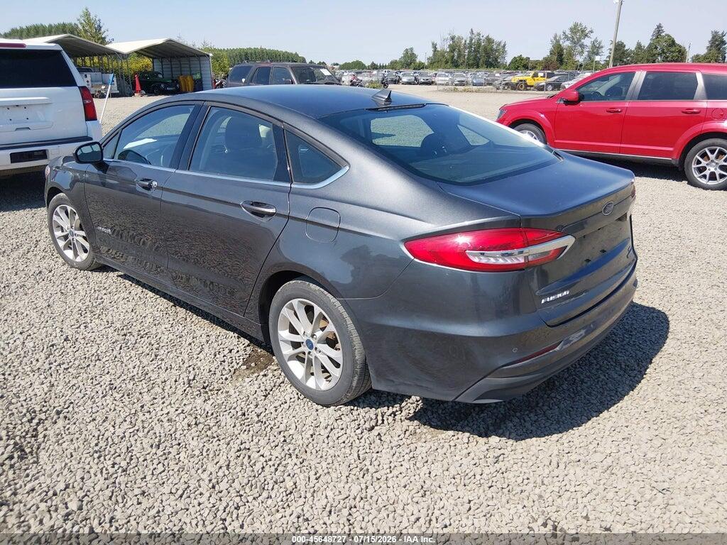 3FA6P0LU9KR258059 2019 FORD FUSION HYBRID photo no. 3