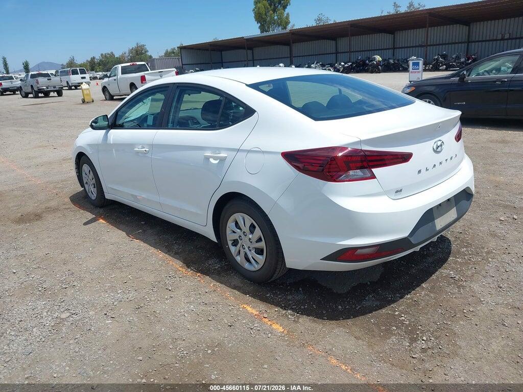 5NPD74LF6LH615762 2020 HYUNDAI ELANTRA photo no. 3
