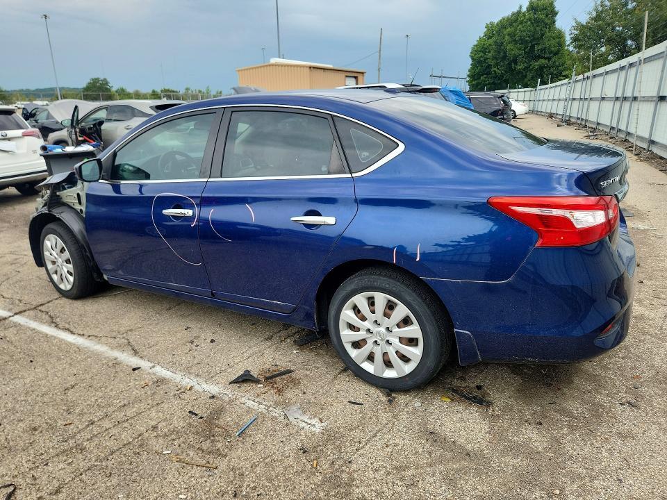 3N1AB7APXHY364661 2017 NISSAN SENTRA photo no. 2