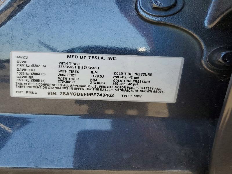 2023 TESLA MODEL Y — Фото 12 из 12