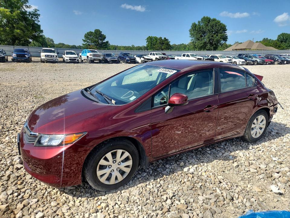 2012 HONDA CIVIC LX