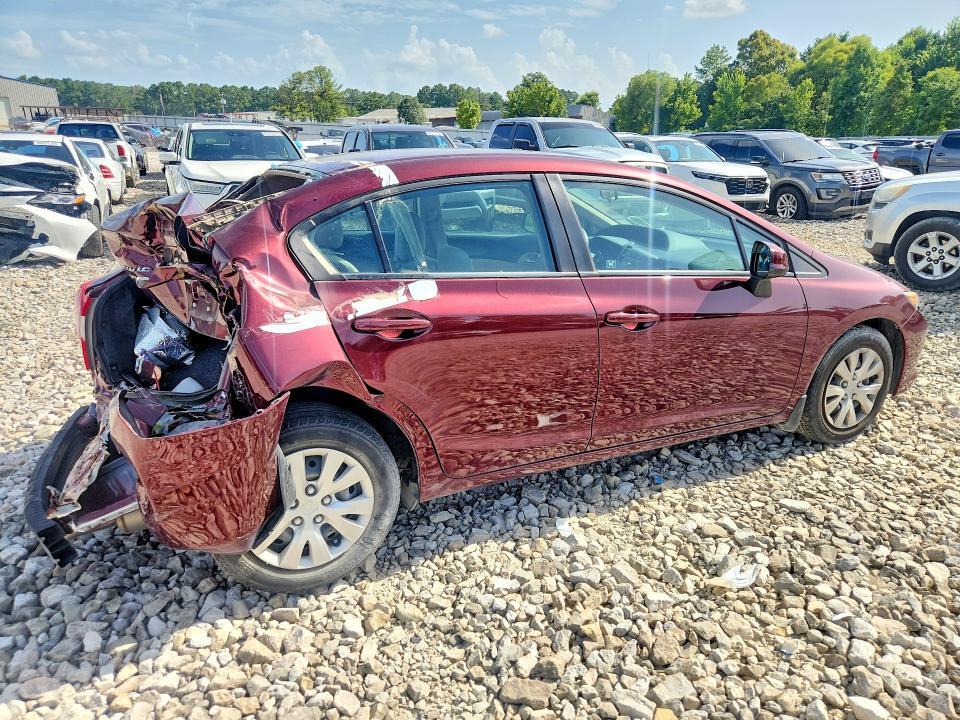 2012 HONDA CIVIC LX — Фото 3 из 12