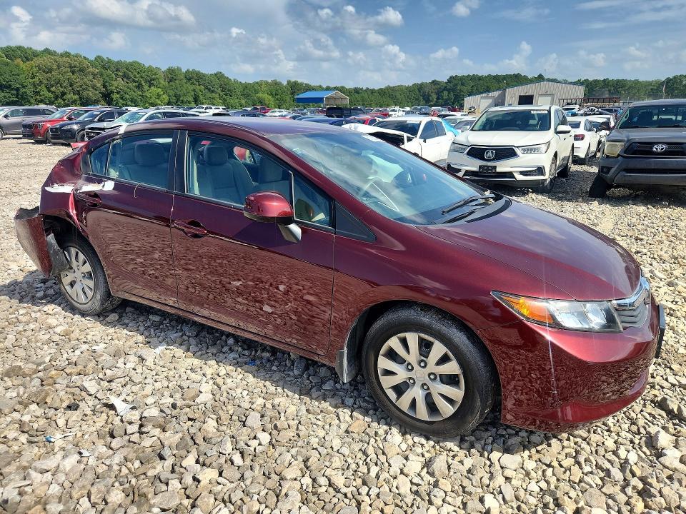 2012 HONDA CIVIC LX — Фото 4 из 12