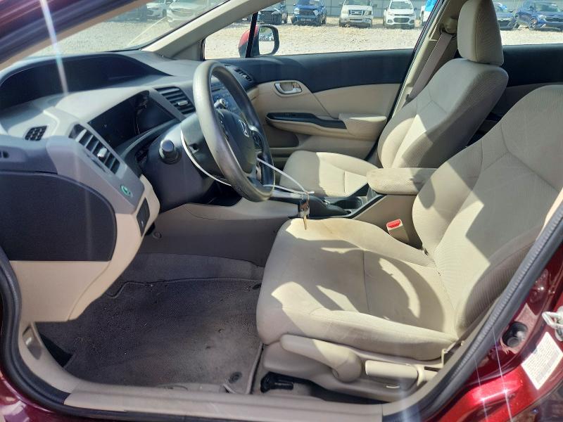 2012 HONDA CIVIC LX — Фото 7 из 12