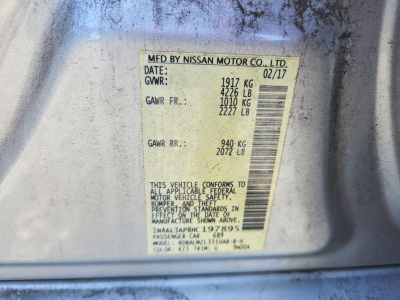 1N4AL3AP8HC197895 2017 NISSAN ALTIMA photo no. 12