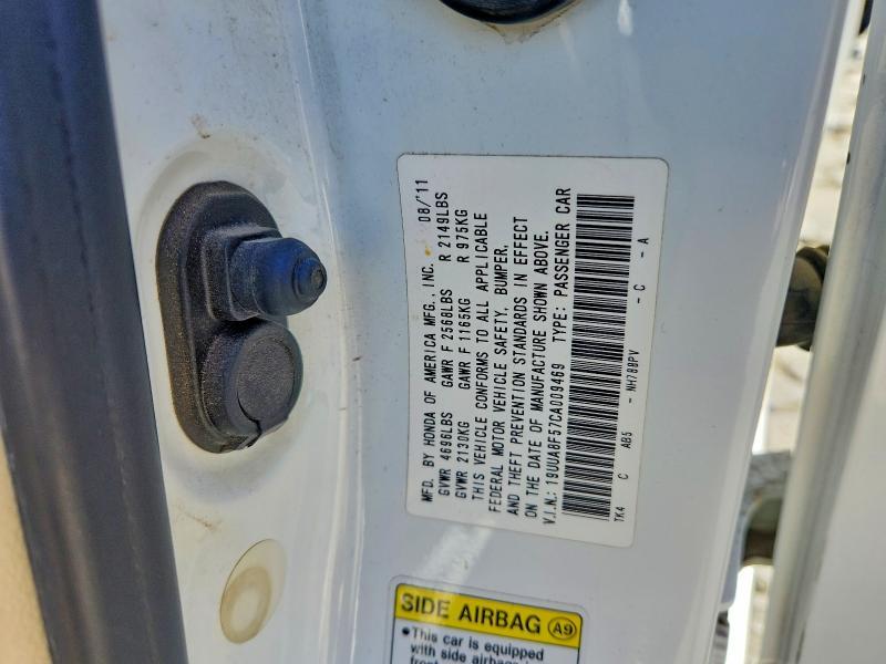 19UUA8F57CA009469 2012 ACURA TL photo no. 12