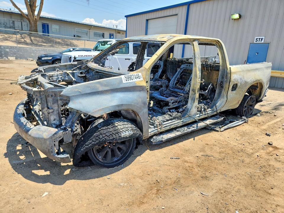 2022 CHEVROLET SILVERADO LTD 1GCRYBEK6NZ220798
