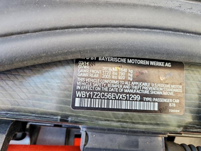 WBY1Z2C56EVX51299 2014 BMW I3 photo no. 12