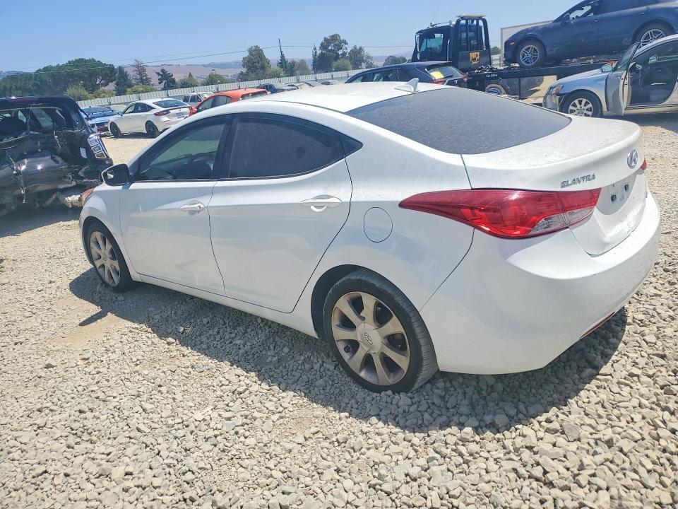 5NPDH4AE6BH003731 2011 HYUNDAI ELANTRA photo no. 2