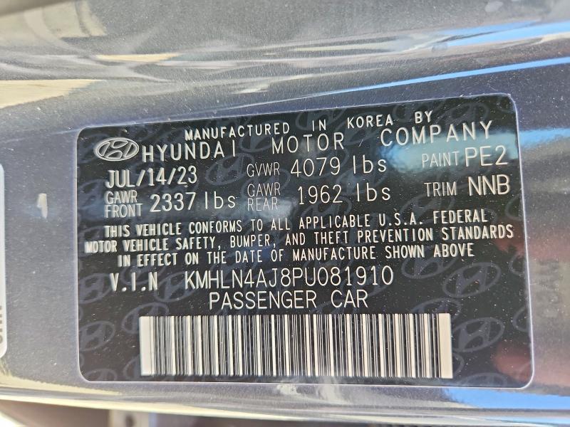 2023 HYUNDAI ELANTRA LIMITED — Фото 13 из 13