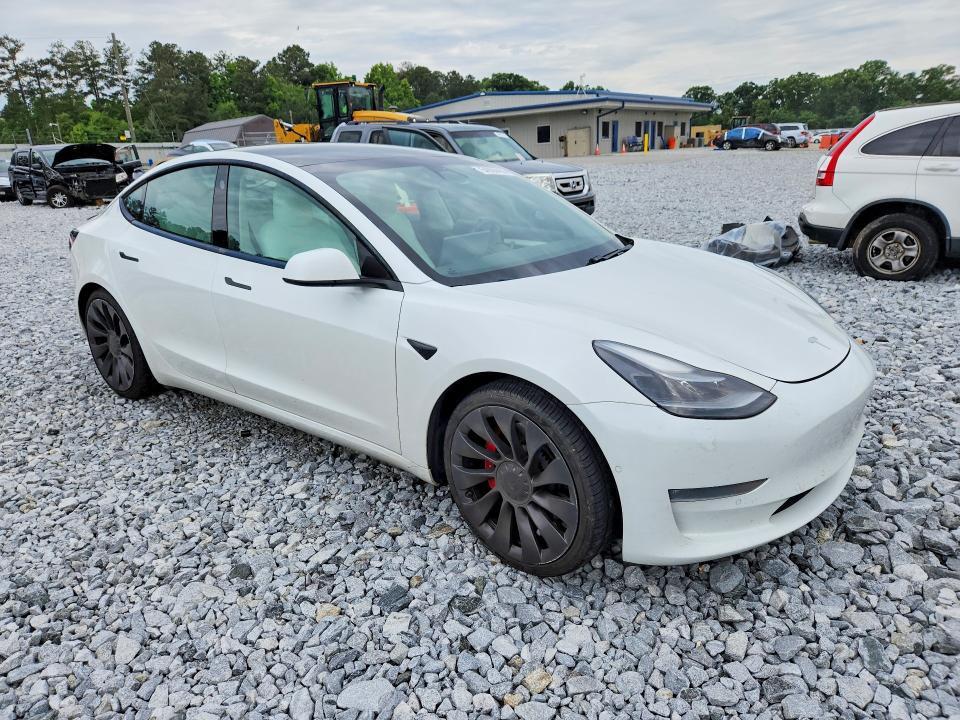 5YJ3E1EC2MF020233 2021 TESLA MODEL 3 photo no. 4