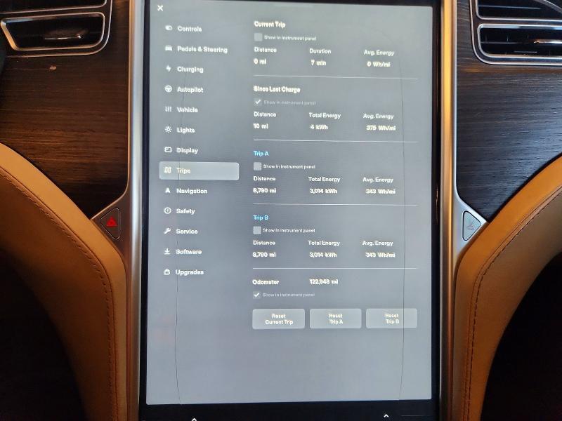 5YJSA1E19FF106387 2015 TESLA MODEL S photo no. 9