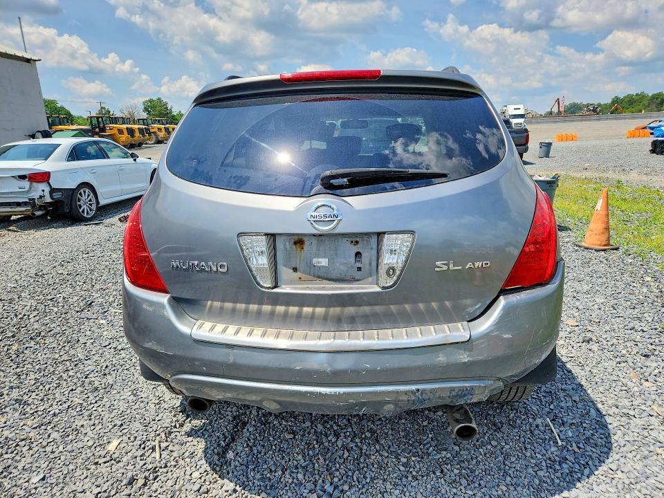 2007 NISSAN MURANO SL/SE/S — Фото 6 из 13