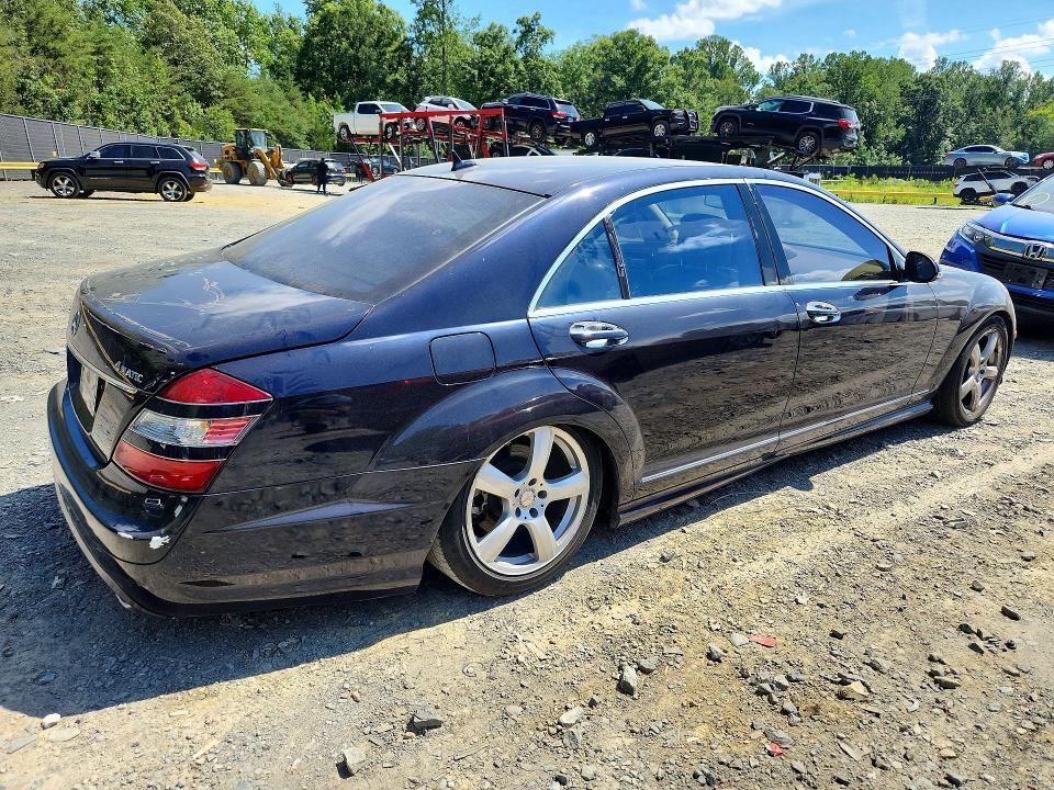 2007 MERCEDES-BENZ S 550 4MATIC — Фото 3 из 12