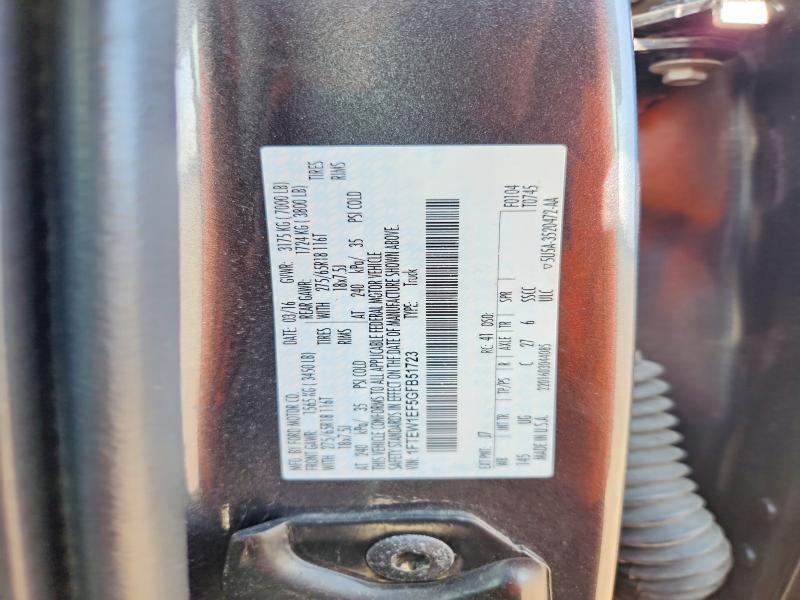1FTEW1EF5GFB51723 2016 FORD F150 photo no. 12