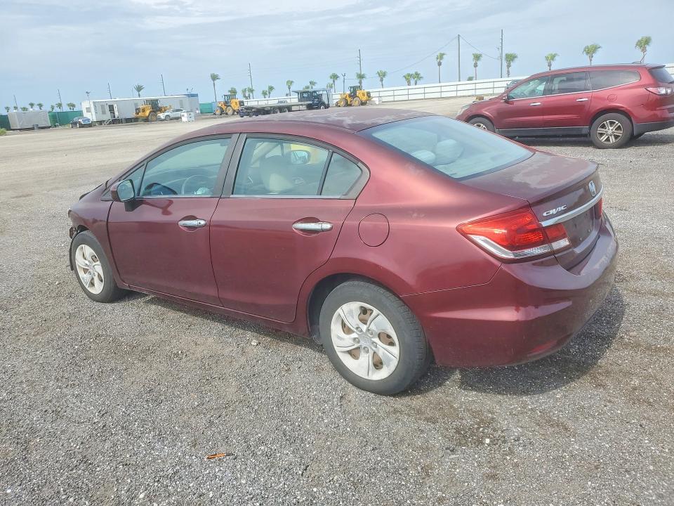 2014 HONDA CIVIC LX — Фото 2 из 13