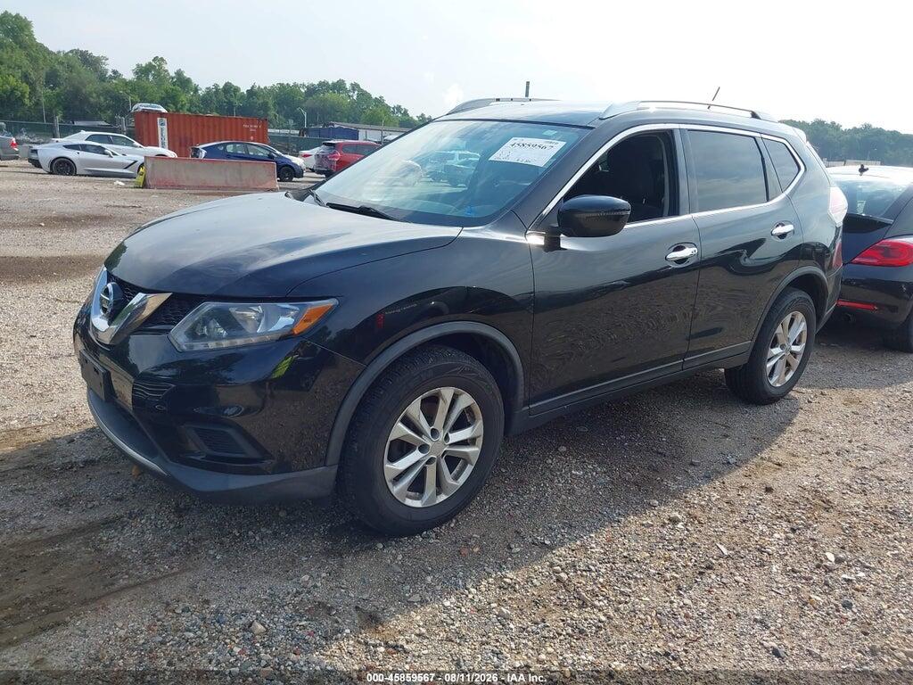 KNMAT2MV5GP713698 2016 NISSAN ROGUE photo no. 2