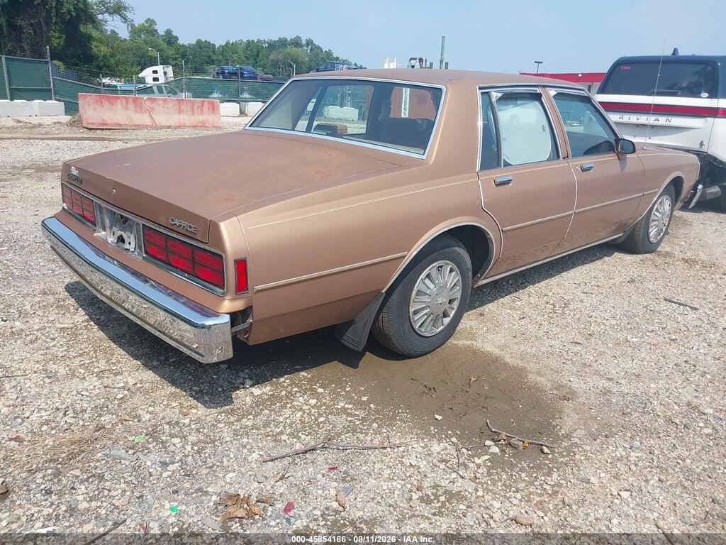 1G1BL51E7KA158073 1989 CHEVROLET CAPRICE photo no. 4