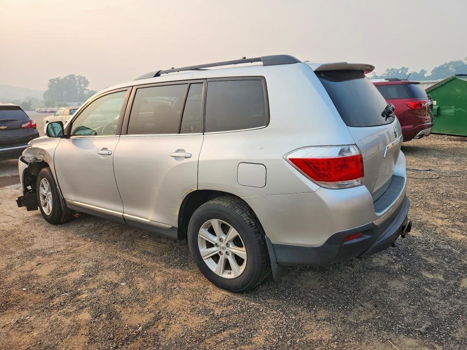 5TDBK3EH8CS156839 2012 TOYOTA HIGHLANDER photo no. 2