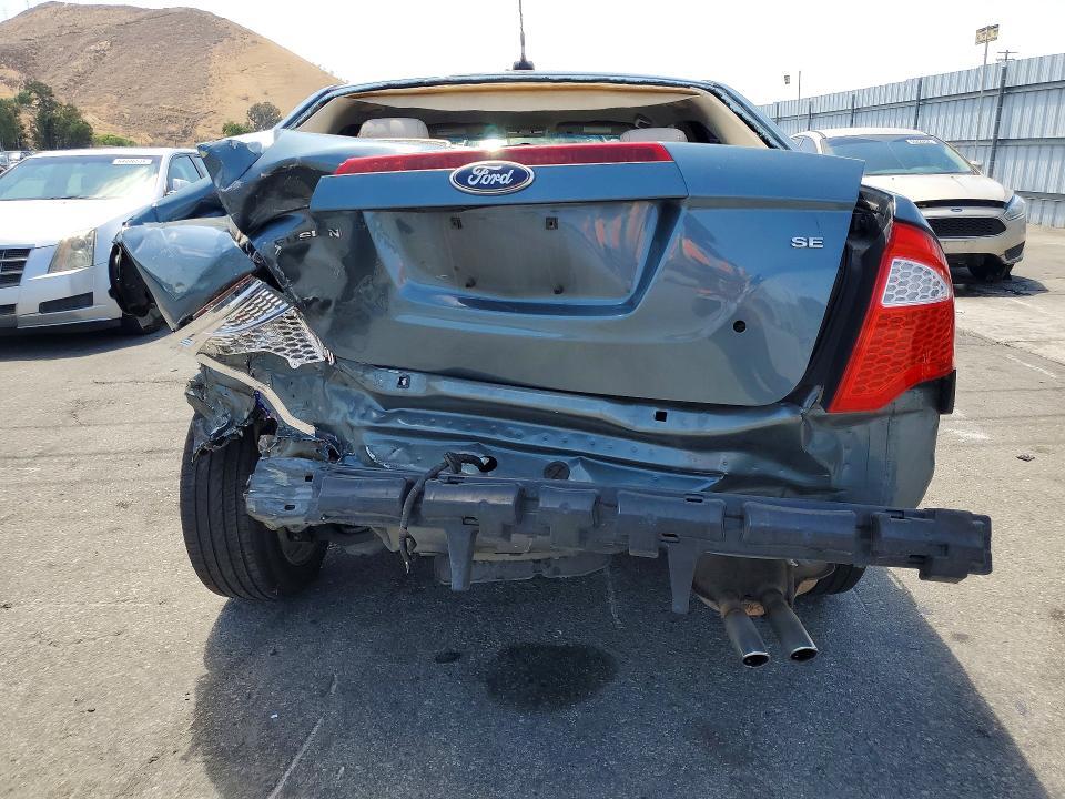 3FAHP0HA9CR378016 2012 FORD FUSION photo no. 6