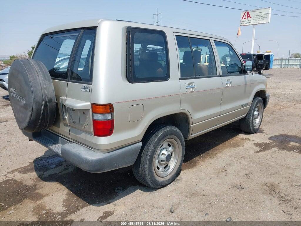 JACDH58V2R7932534 1994 ISUZU TROOPER photo no. 4
