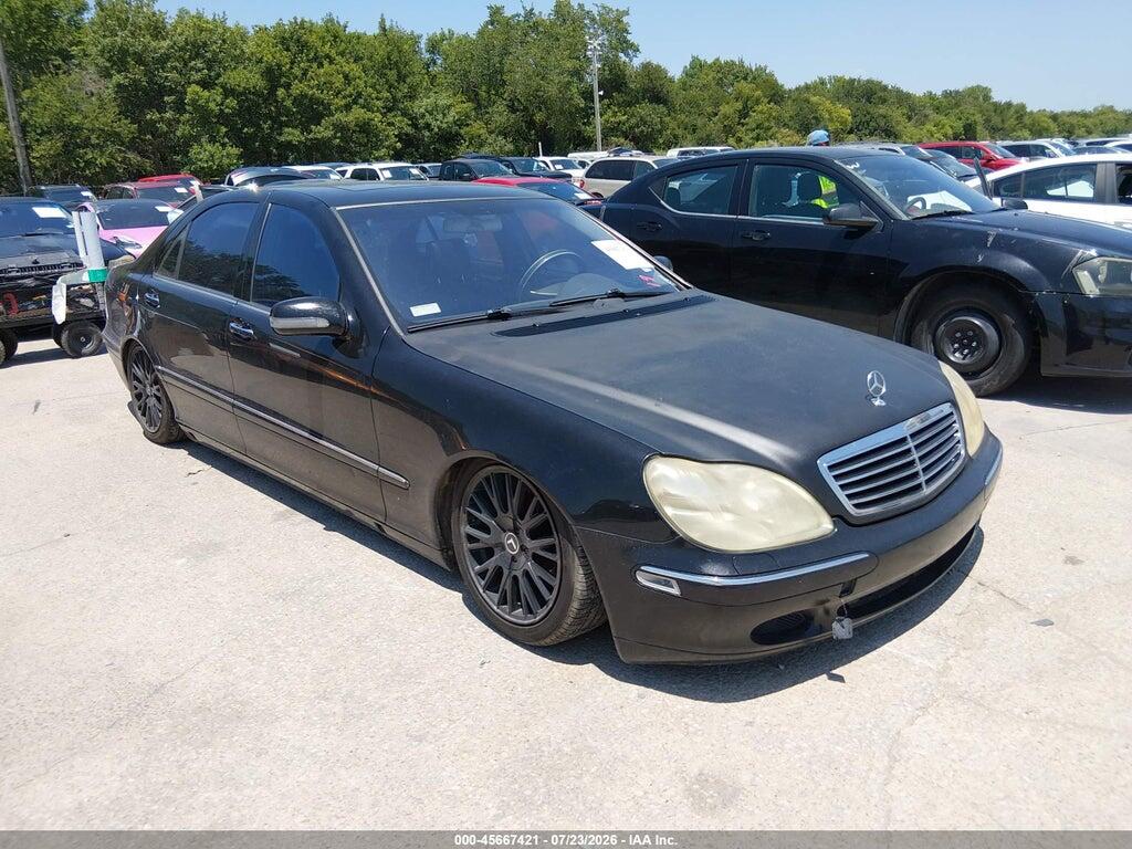 2001 MERCEDES-BENZ S 430 WDBNG70J31A155168