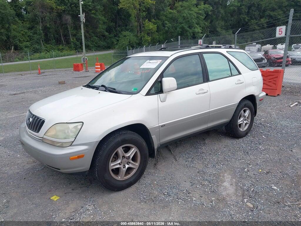 JTJHF10U610181338 2001 LEXUS RX 300 photo no. 2